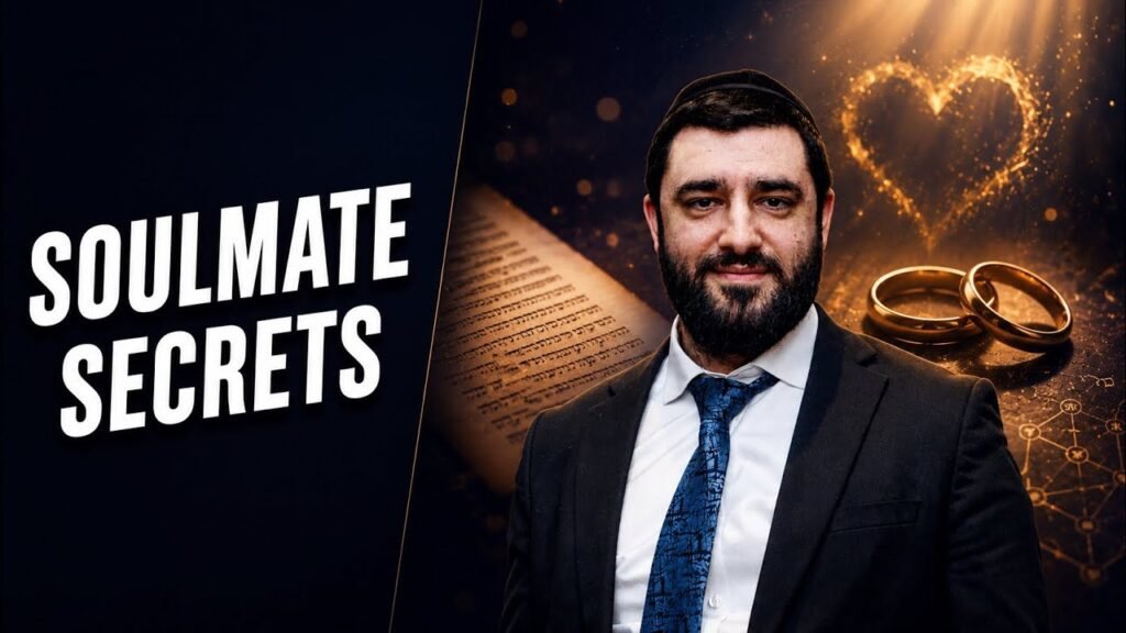Promo thumbnail showing a man in a suit next to the bold text 'SOULMATE SECRETS' with wedding rings and a glowing heart in the background.